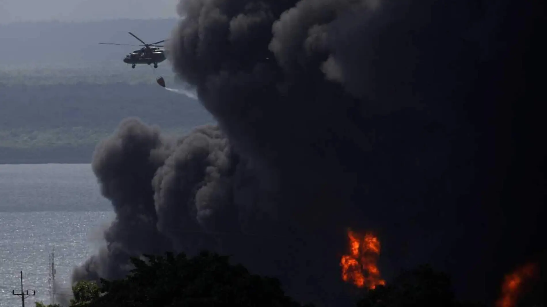 Explosion de tanque de combustible en Cuba_2